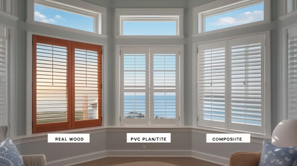 Plantation Shutters Material in Wilmington, NC