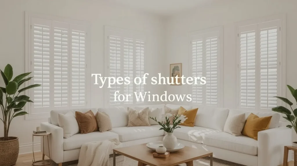 types of shutters for windows