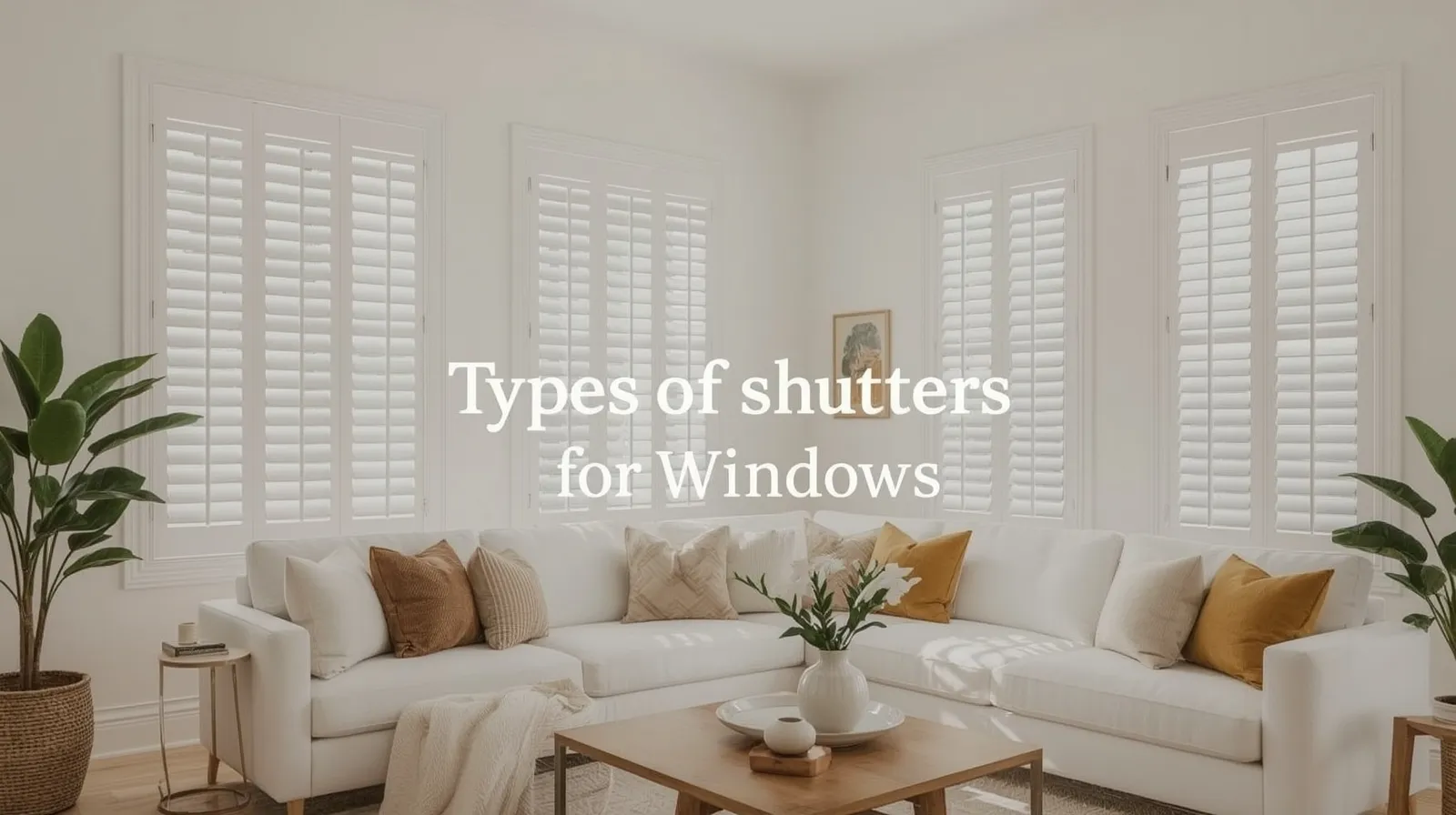 types of shutters for windows
