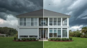 Hurricane Shutters vs Impact Windows